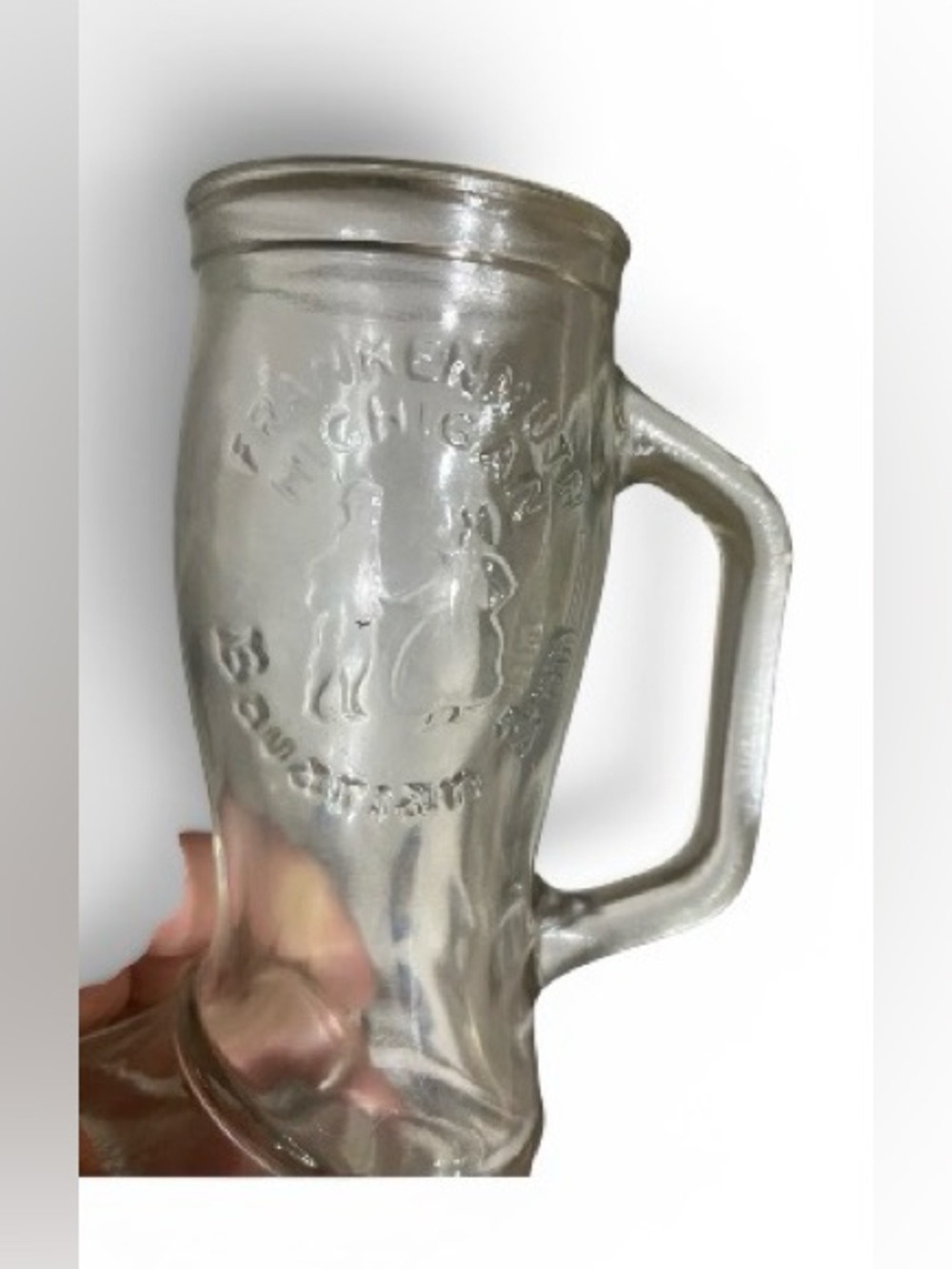 3 clear drinking glasses - Picture 4 of 5